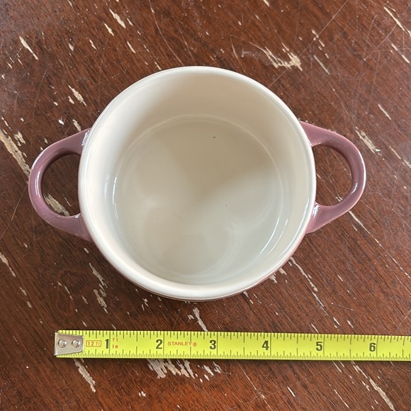 Two Le Creuset Mini Cocottes and One Espresso Cup - Picture 7 of 8